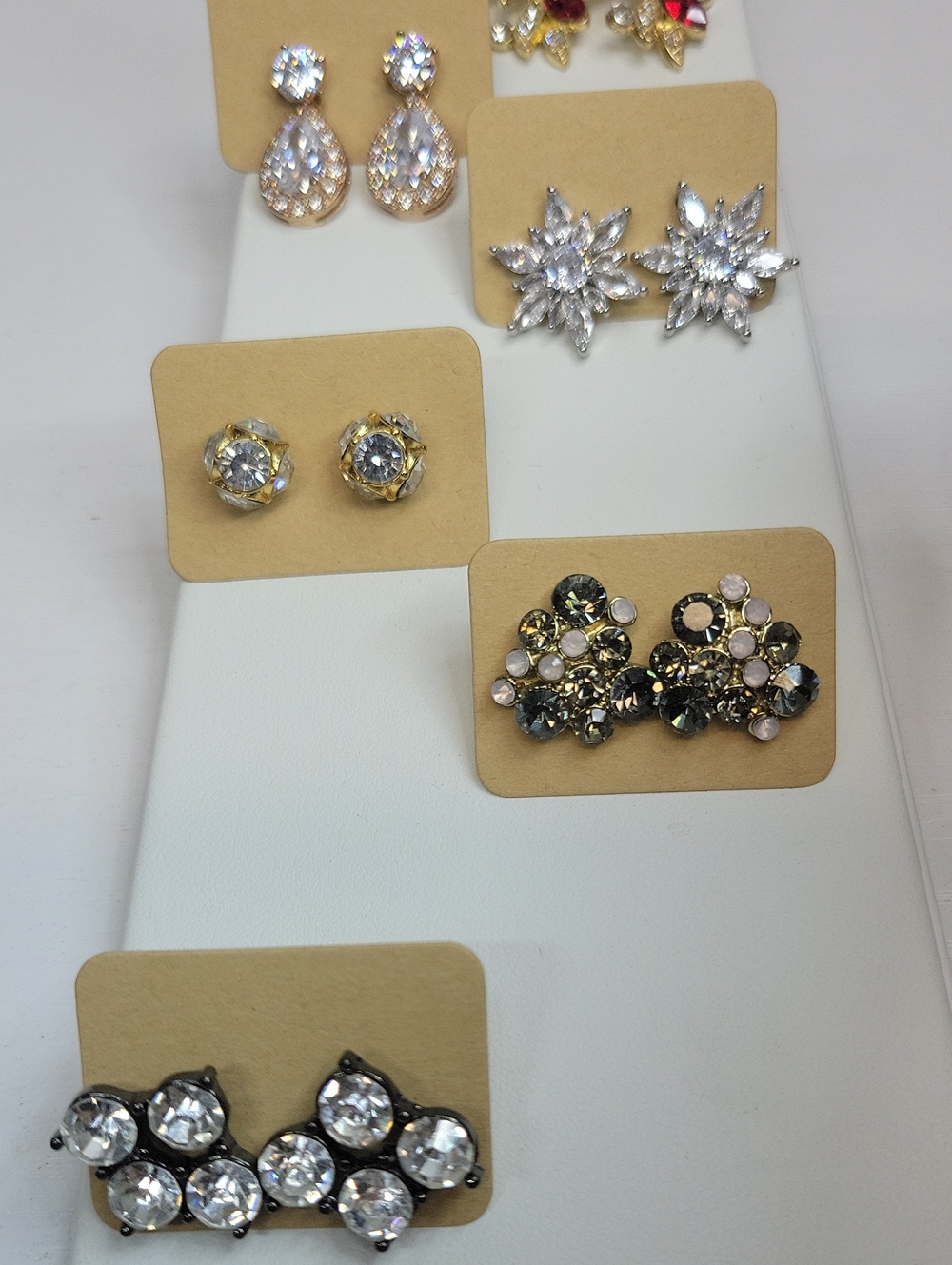 Rhinestone Earring Bundle - Picture 2 of 4